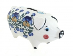 Pansies Piggy Bank